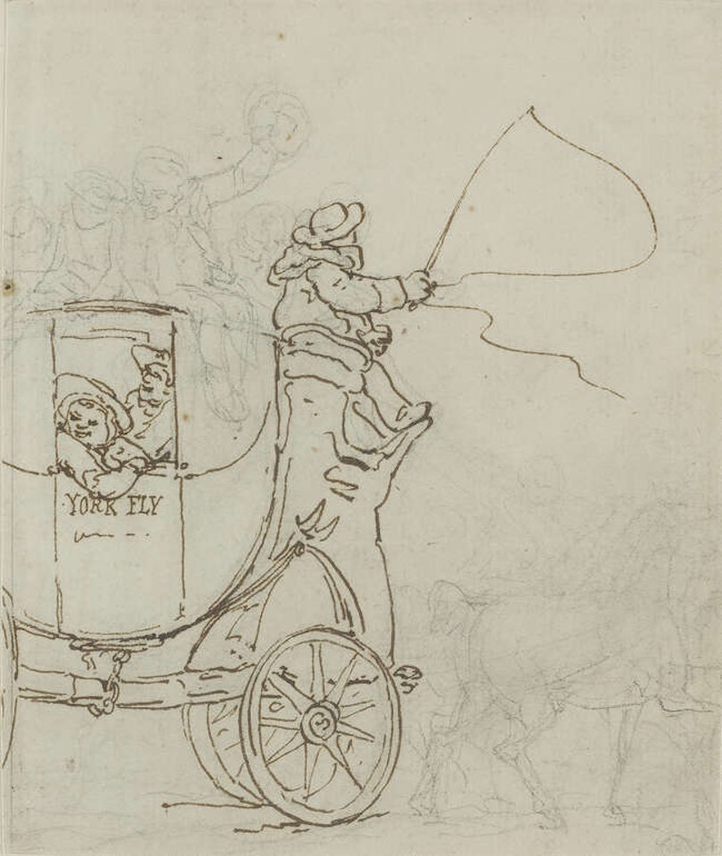 York Fly by Thomas Rowlandson