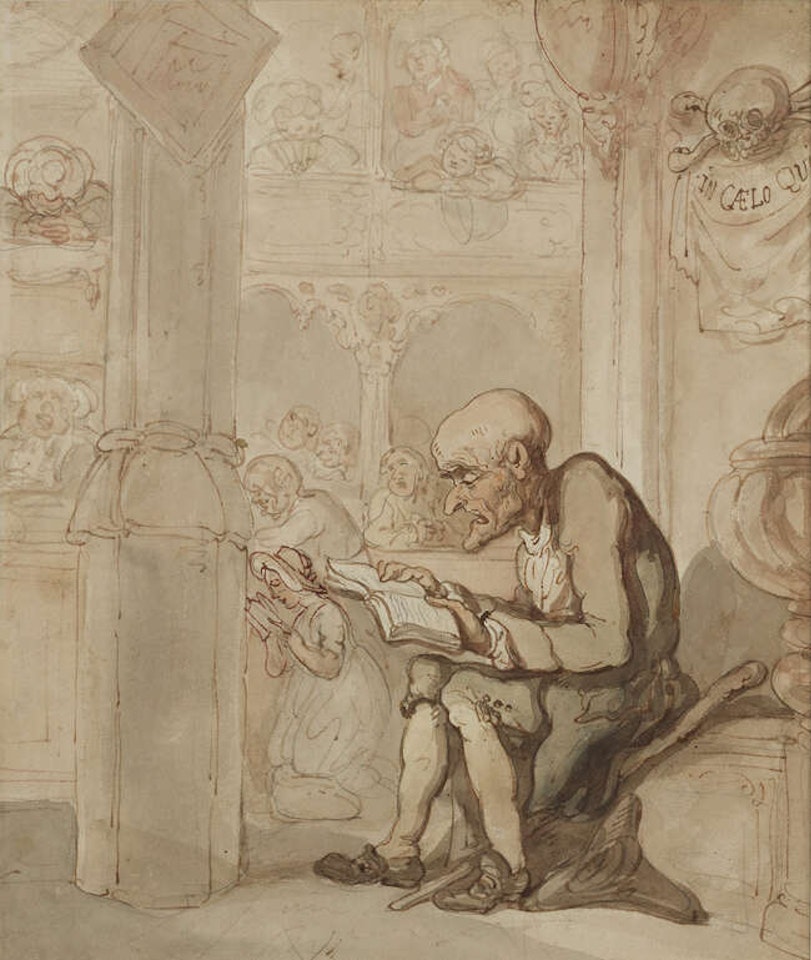 In Caelo Quies by Thomas Rowlandson