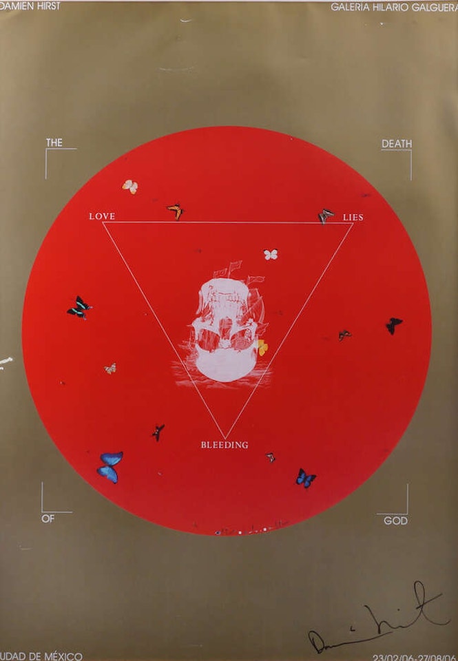The Death of God, Galeria Hilario Galguera by Damien Hirst