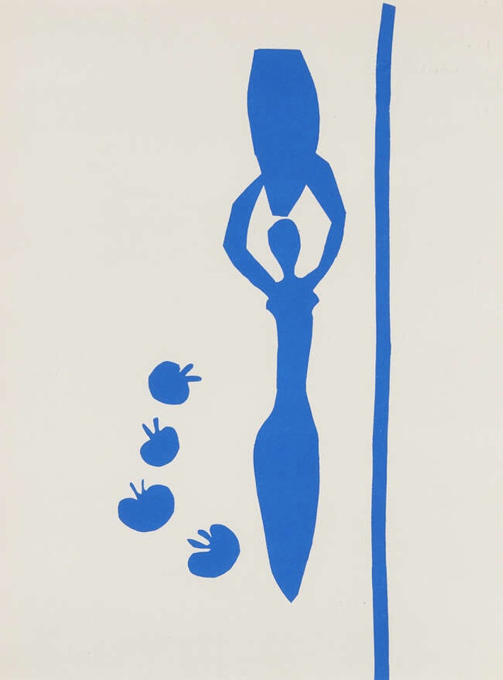 Femme à lamphore et grenades by Henri Matisse