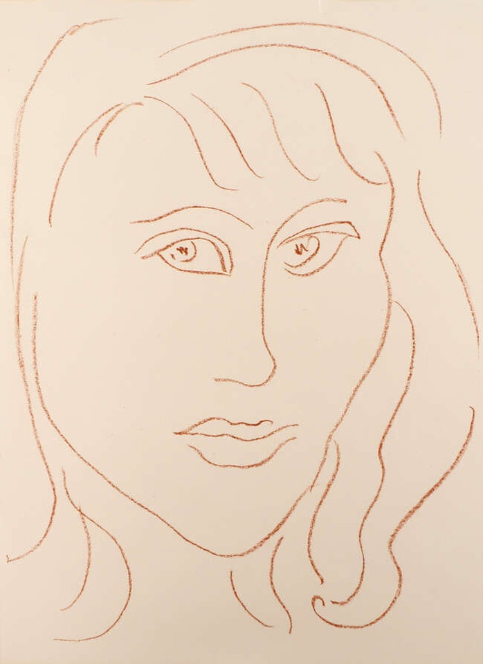 Enfin, Visages, (Duthuit 11) by Henri Matisse