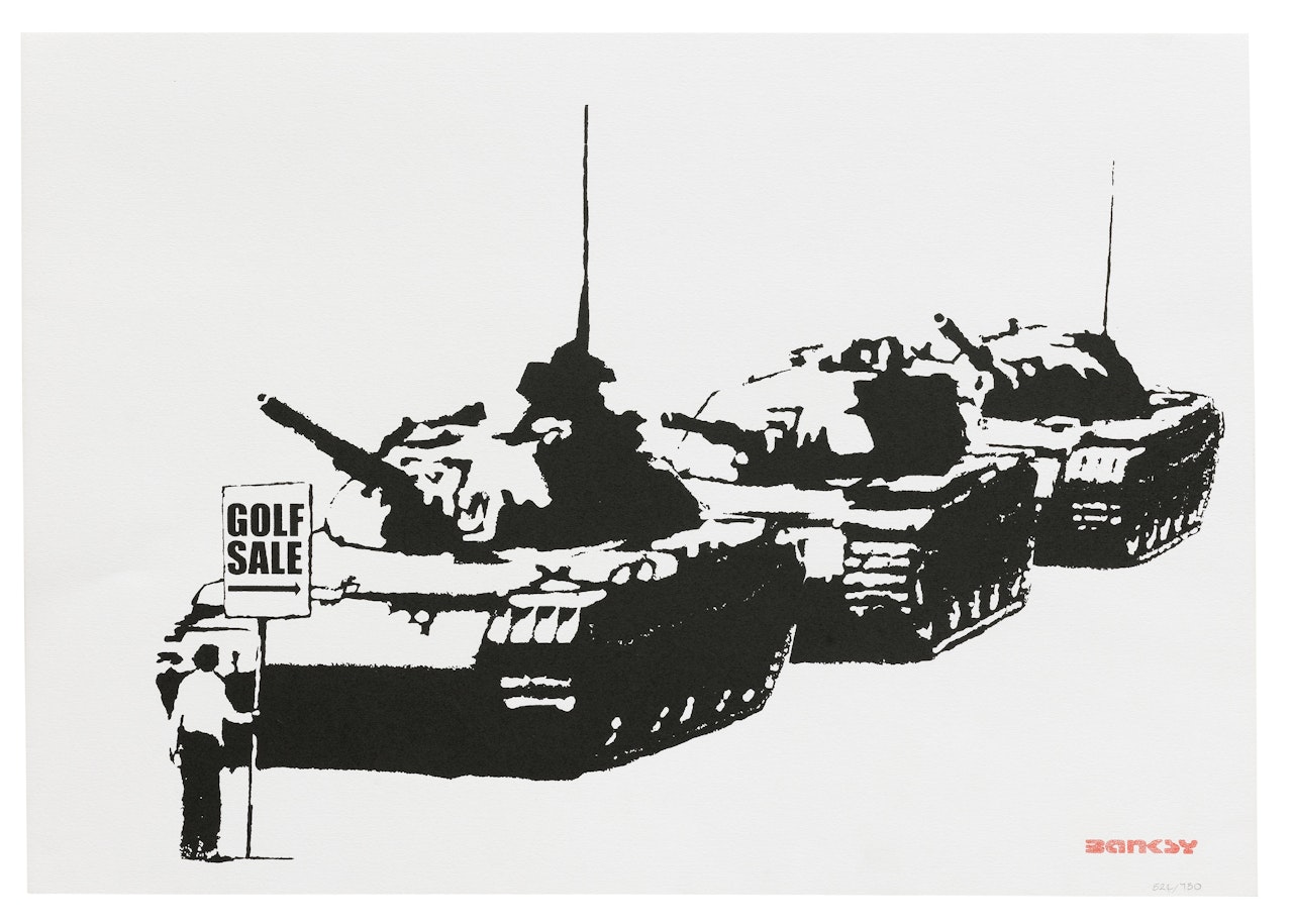 Golf Sale by Banksy