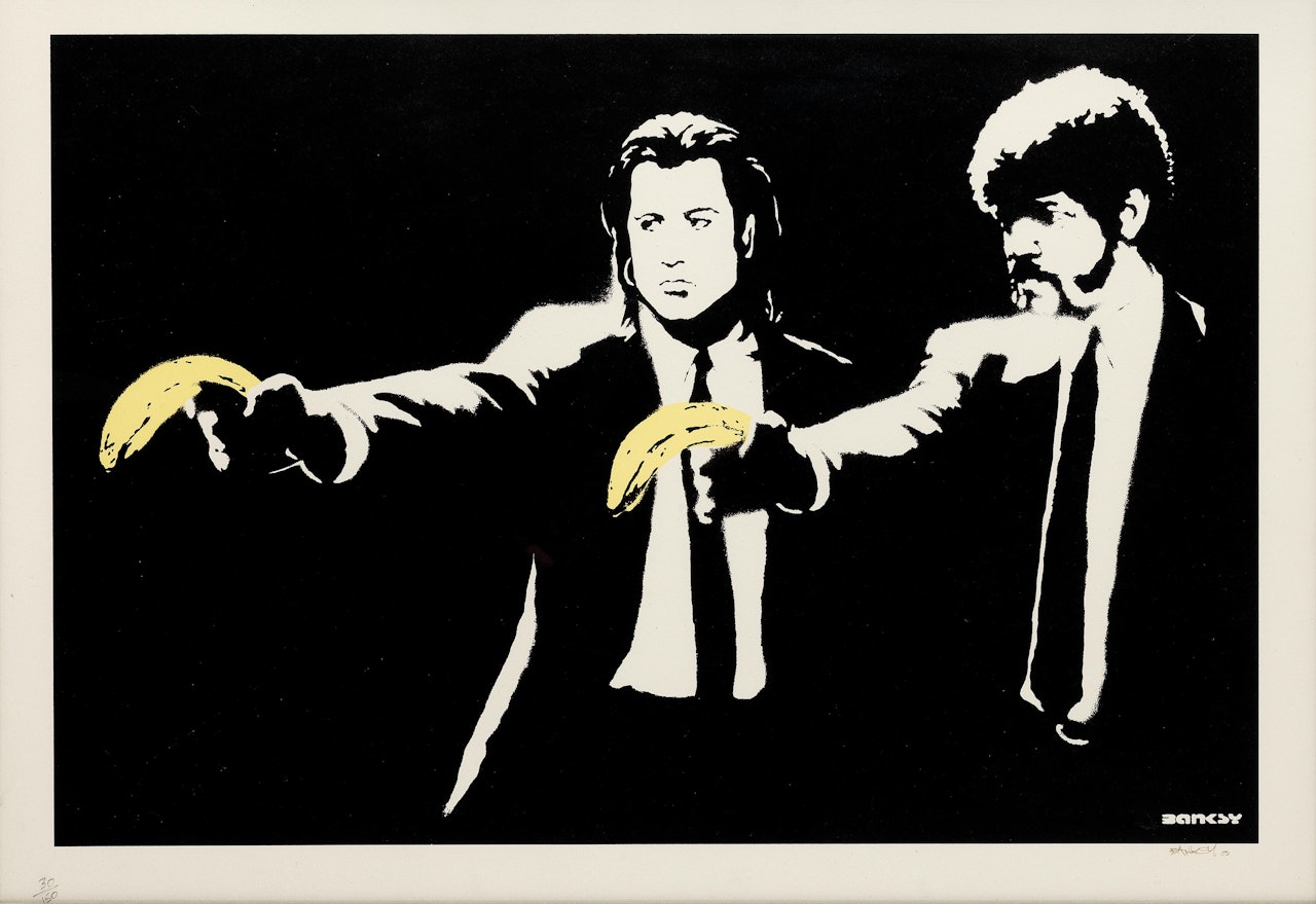 Pulp Fiction by Banksy