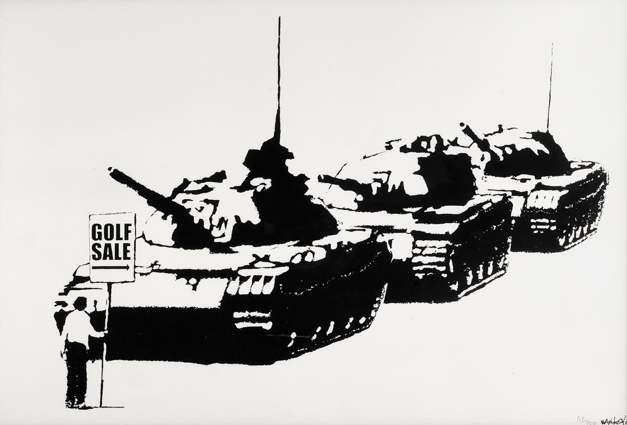 Golf Sale by Banksy