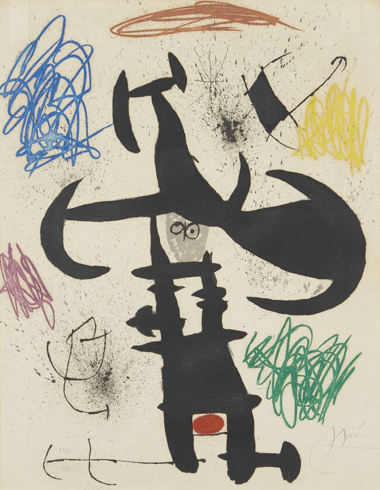 Le Souffre Douleur [Dupin 539] by Joan Miró