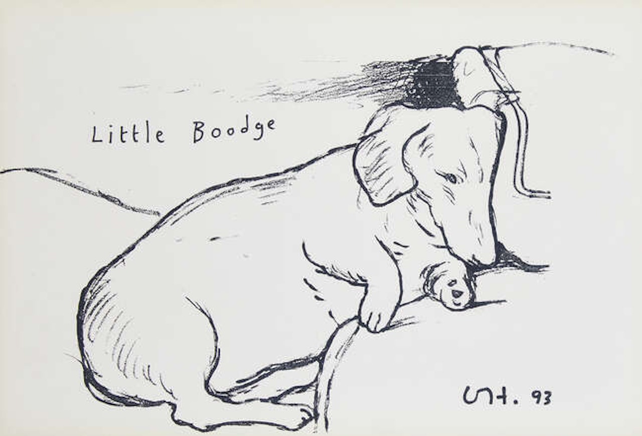 Little Boodge by David Hockney