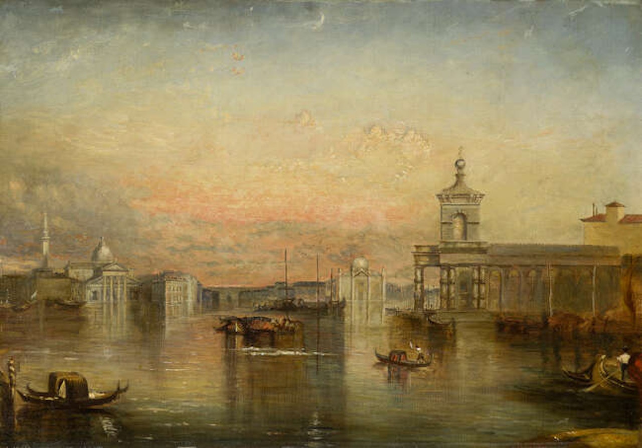 Venetian capriccio by French School