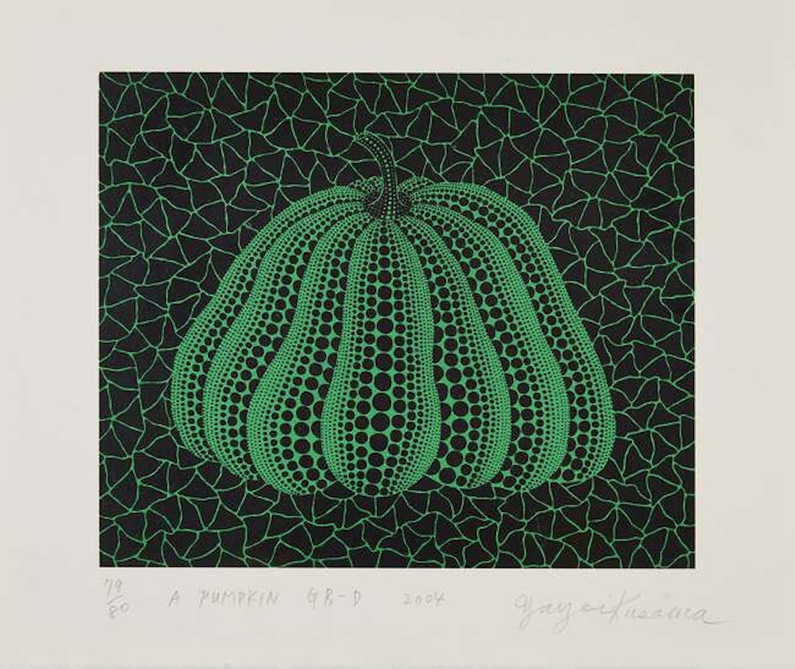 A Pumpkin GB-D [Kusama 332] by Yayoi Kusama