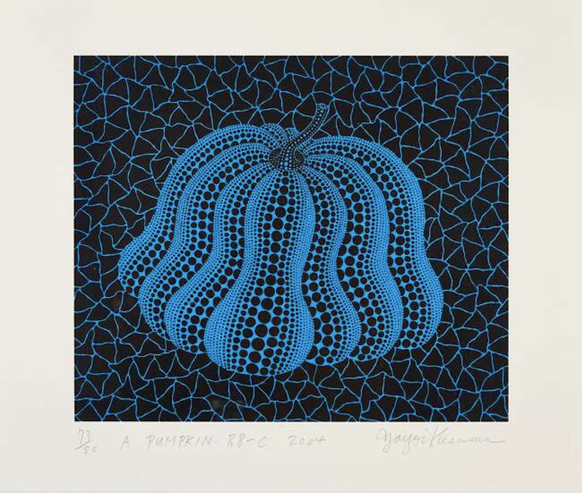 A Pumpkin BB-C [Kusama 329] by Yayoi Kusama