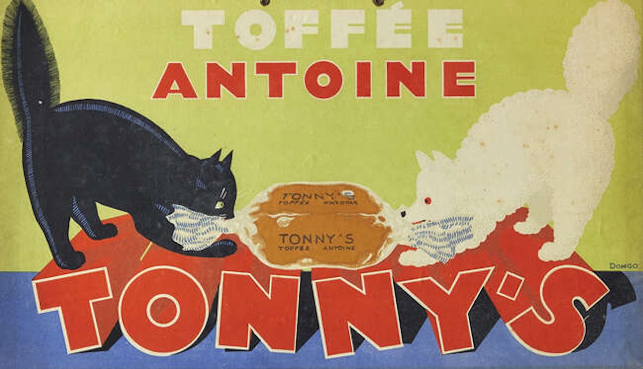 Toffee Antoine Tonnys advert by René Magritte