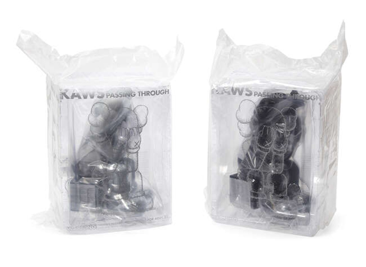 Passing Through (Black & Grey) by Kaws