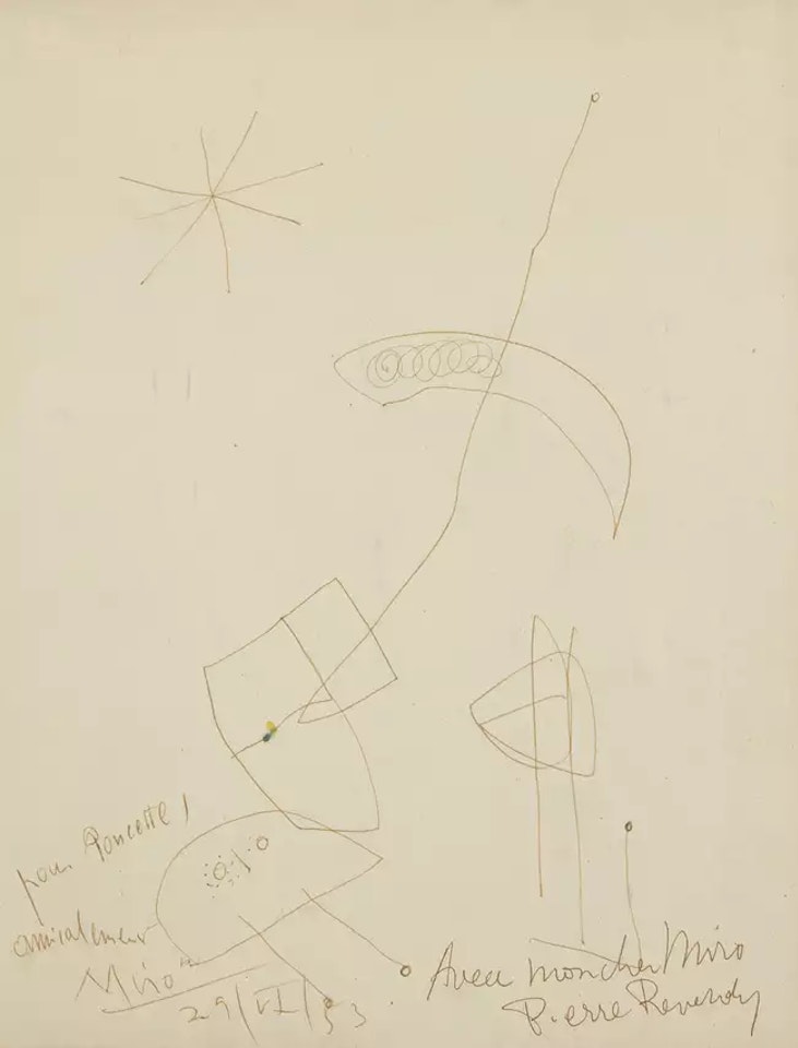 Sans Titre by Joan Miró