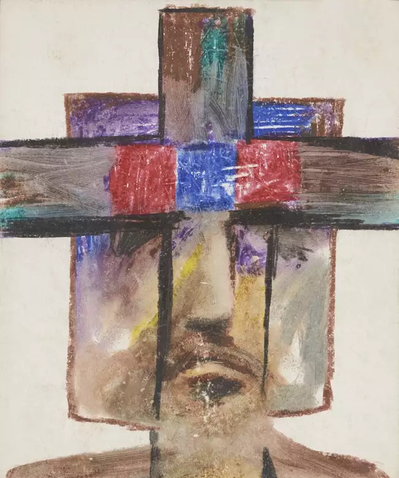 Ned Kelly No.100 by Sidney Nolan