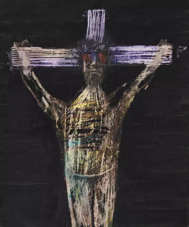Crucifixion No.97 by Sidney Nolan