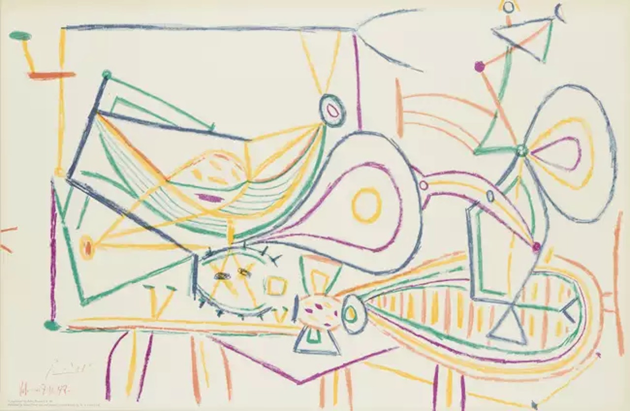 Composition by Pablo Picasso