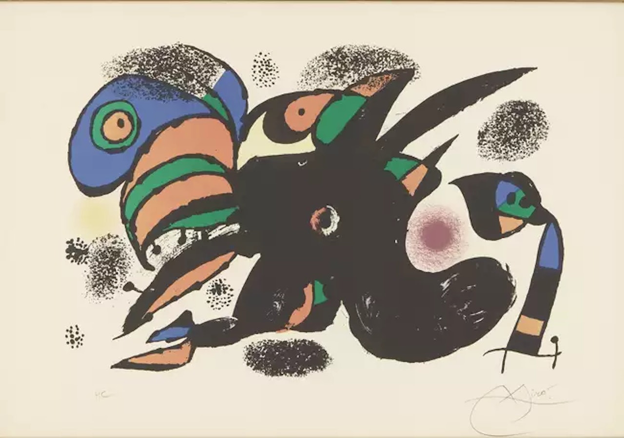The extreme origin by Joan Miró