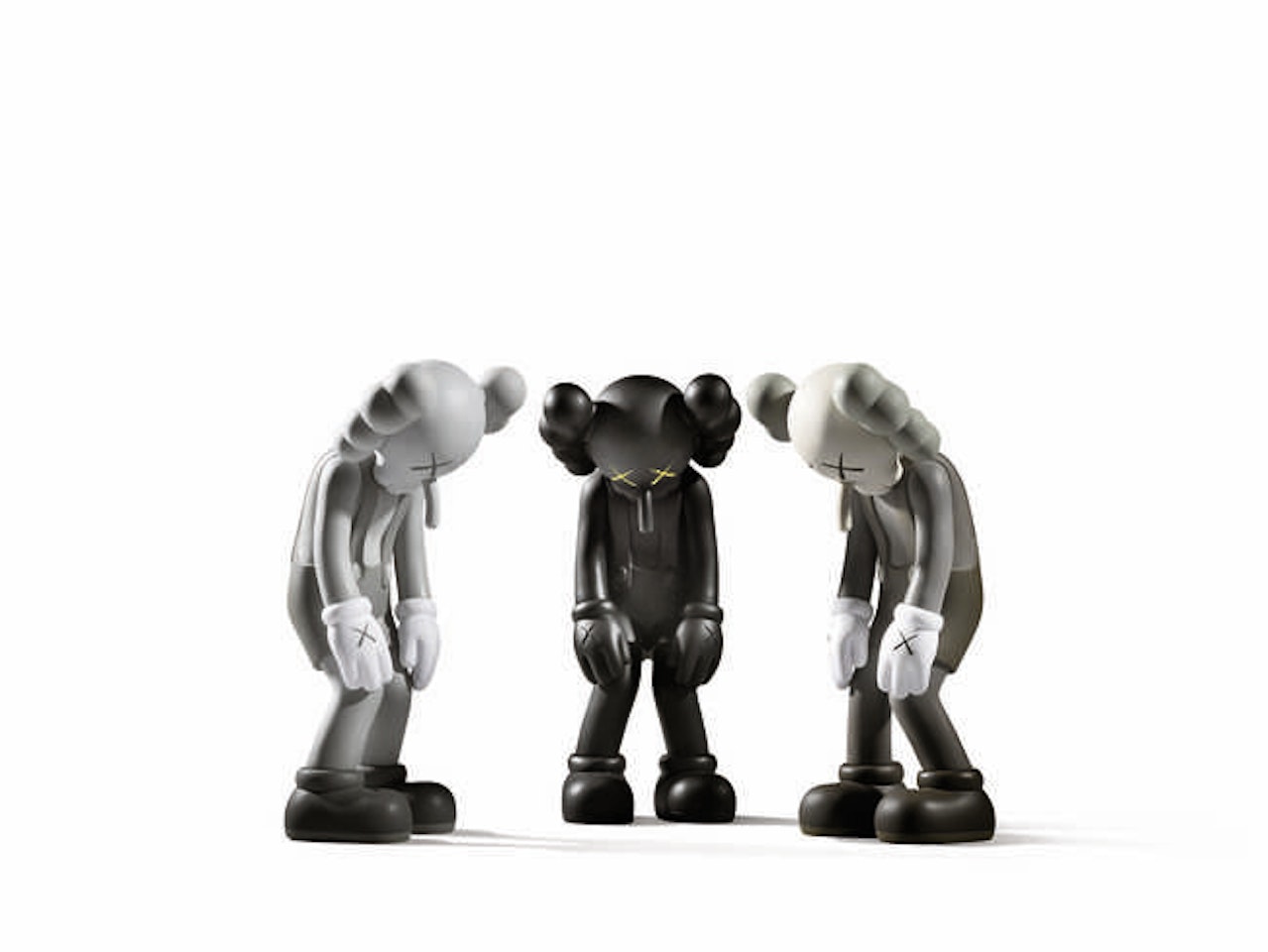 Small Lie (Brown, Black & Grey) by Kaws