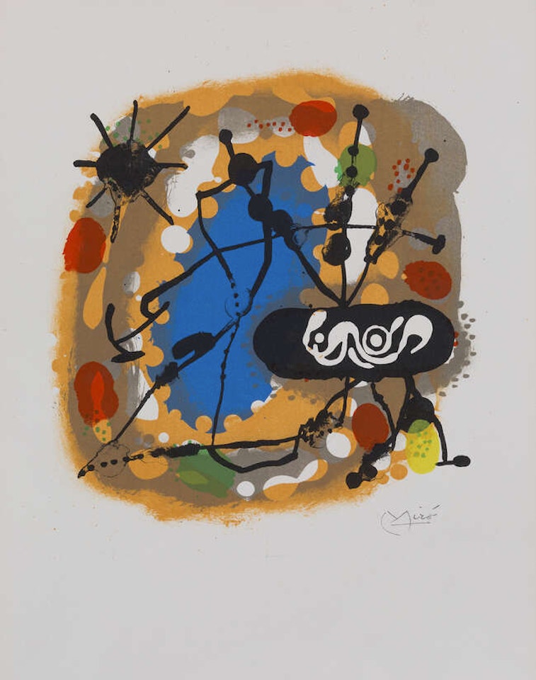 Atmosfera Miró [Mourlot 190] by Joan Miró
