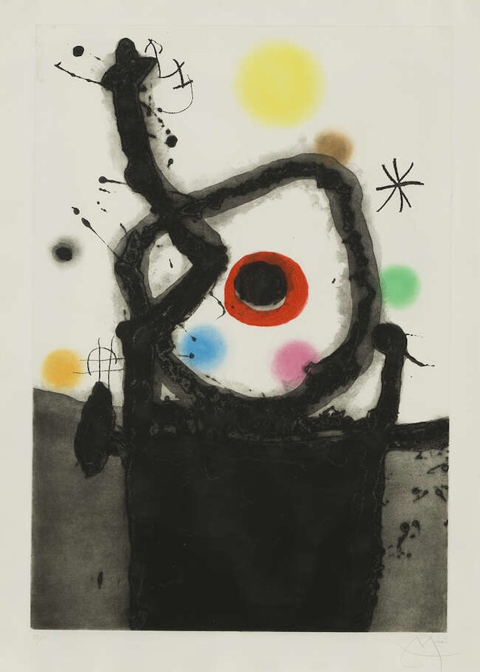 Le Rebelle [Dupin 439] by Joan Miró