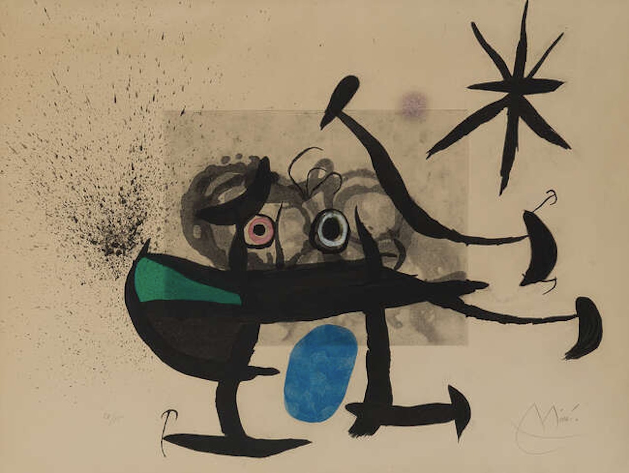 L'Invention du Regard [Dupin 537] by Joan Miró