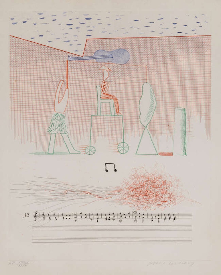 Parade [Tokyo 183] by David Hockney