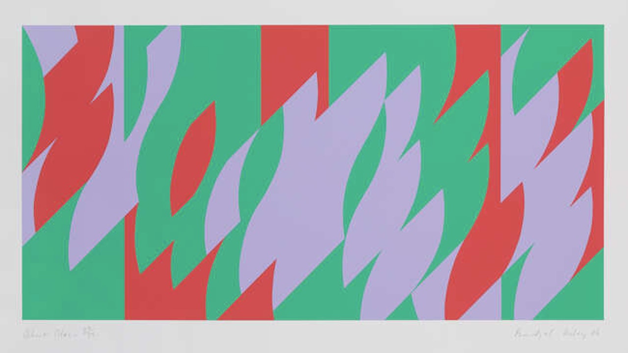About Lilac by Bridget Riley