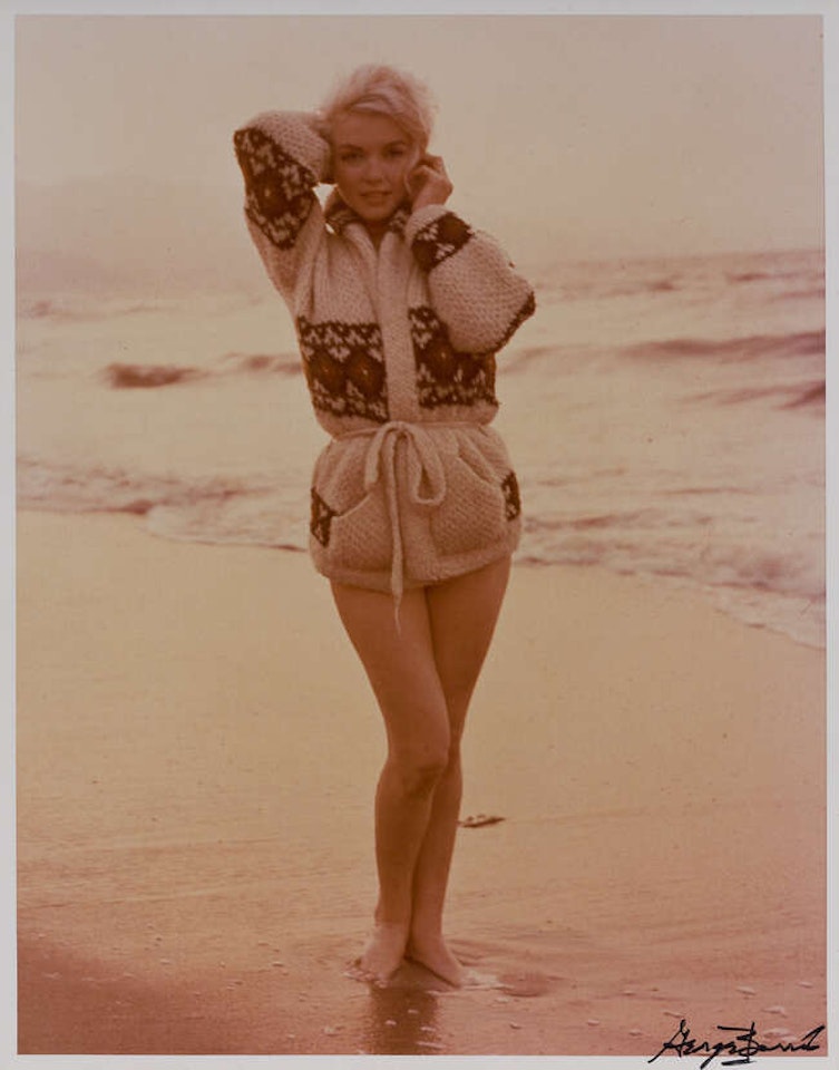 Portrait of Marilyn Monroe Standing from The Last Photos by George Barris