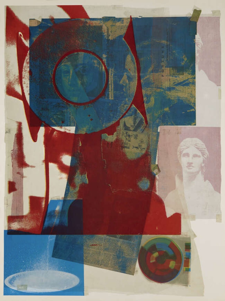 Quarry Local One by Robert Rauschenberg