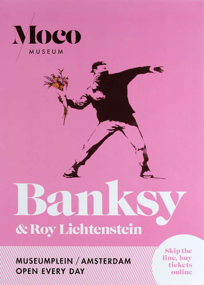 Banksy/Dali and Banksy/Warhol, Banksy/ Lichtenstein by Banksy
