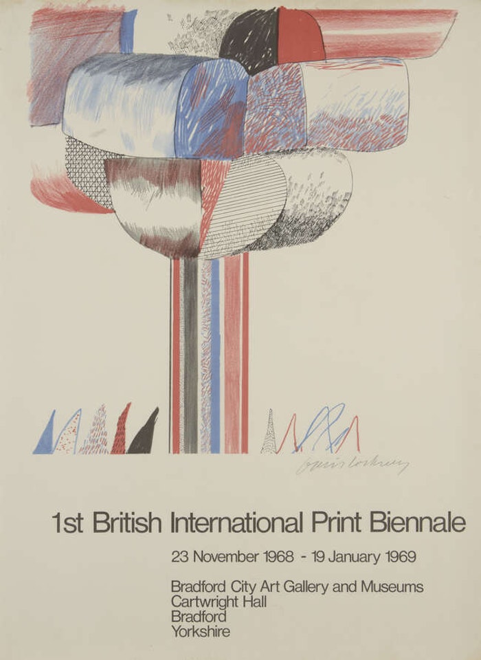 1st British International Print Biennale, 23 November 1968 - 19th January 1969 by David Hockney
