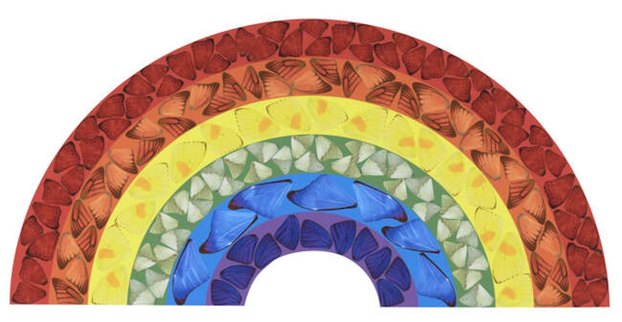 Butterfly Rainbow (Large) [H7-1] by Damien Hirst