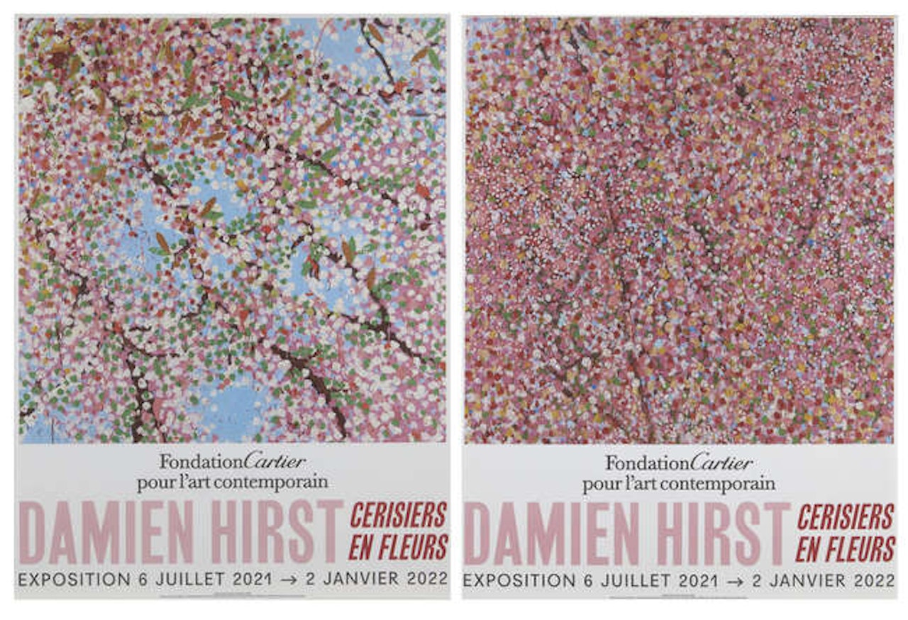 Cerisiers en Fleurs by Damien Hirst