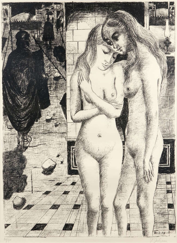 The Captives [Jacobs 66] by Paul Delvaux