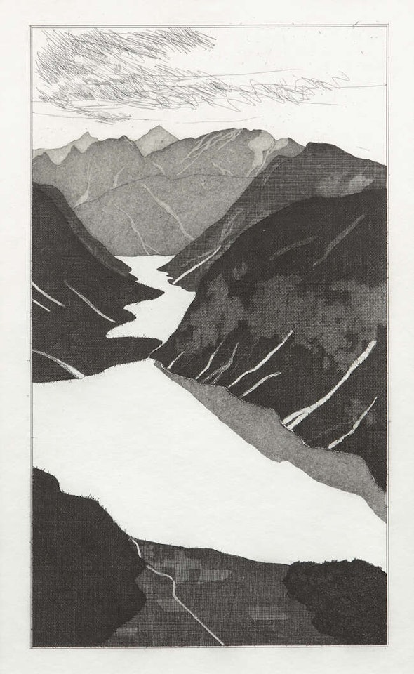 The Lake [SAC 80] by David Hockney