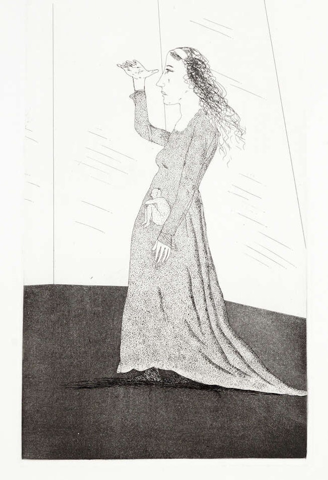 The Princess Searching [Tokyo 71] by David Hockney