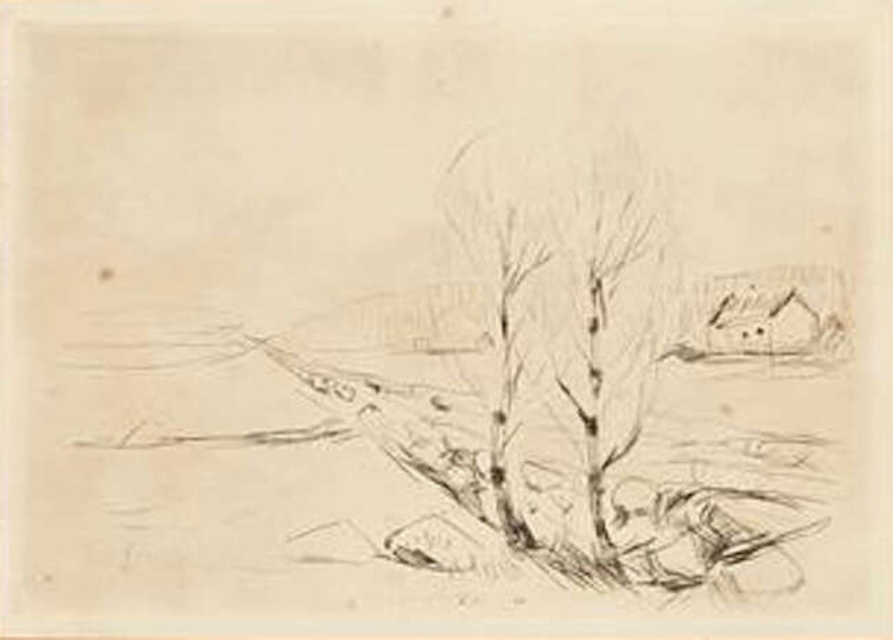 Norwegian Landscape [Schrefler 268] by Edvard Munch