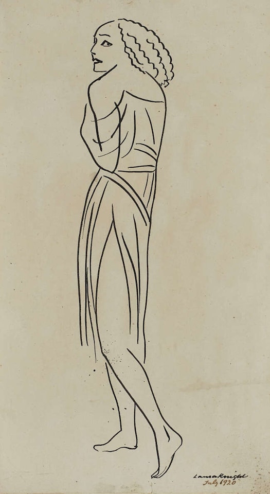 Mme (Anna) Pavlova by Laura Knight