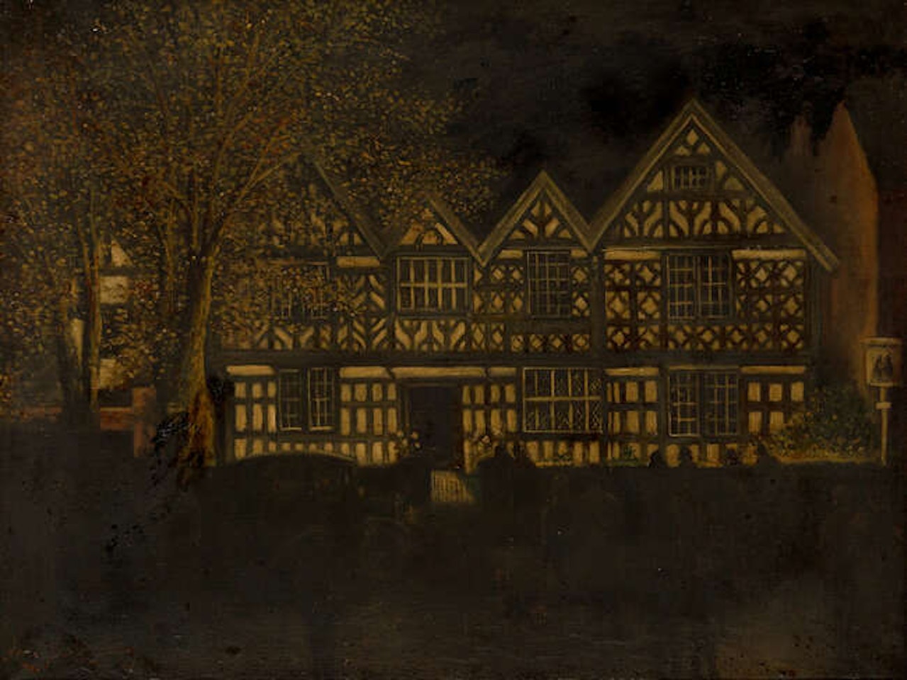 The Illumination of Churche's Mansion by Herbert H Jones