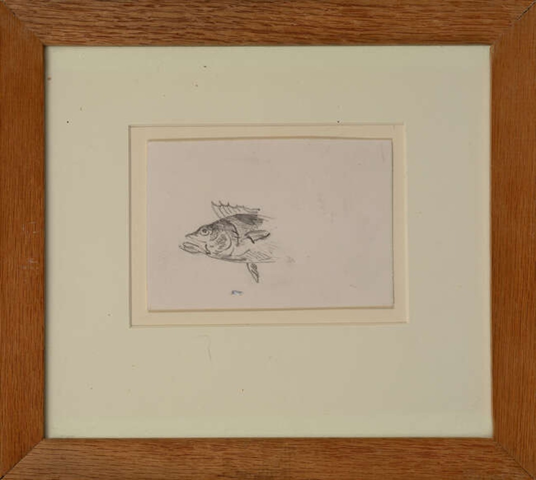 Deux Feuilles & Poisson, circa by René Magritte