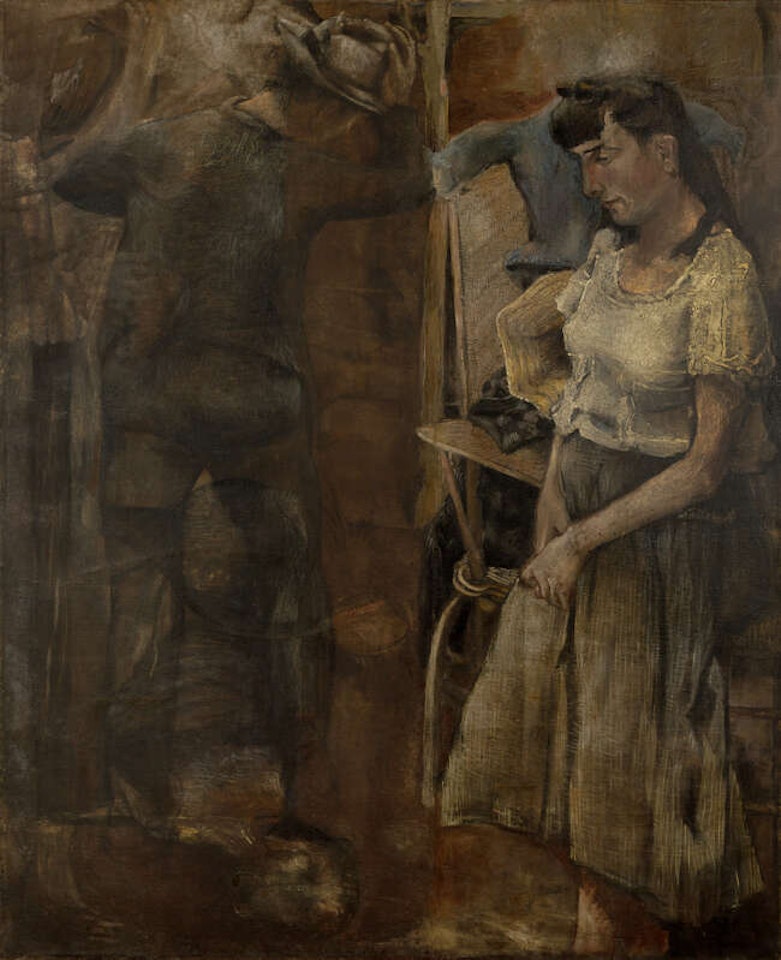 Au Revoir Madame by Paul Rebeyrolle
