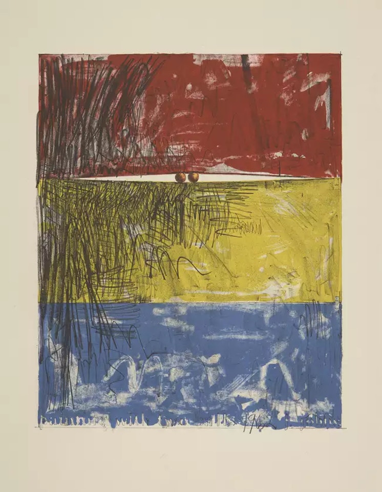 Coat Hanger 1 and Coat Hanger 2 by Jasper Johns