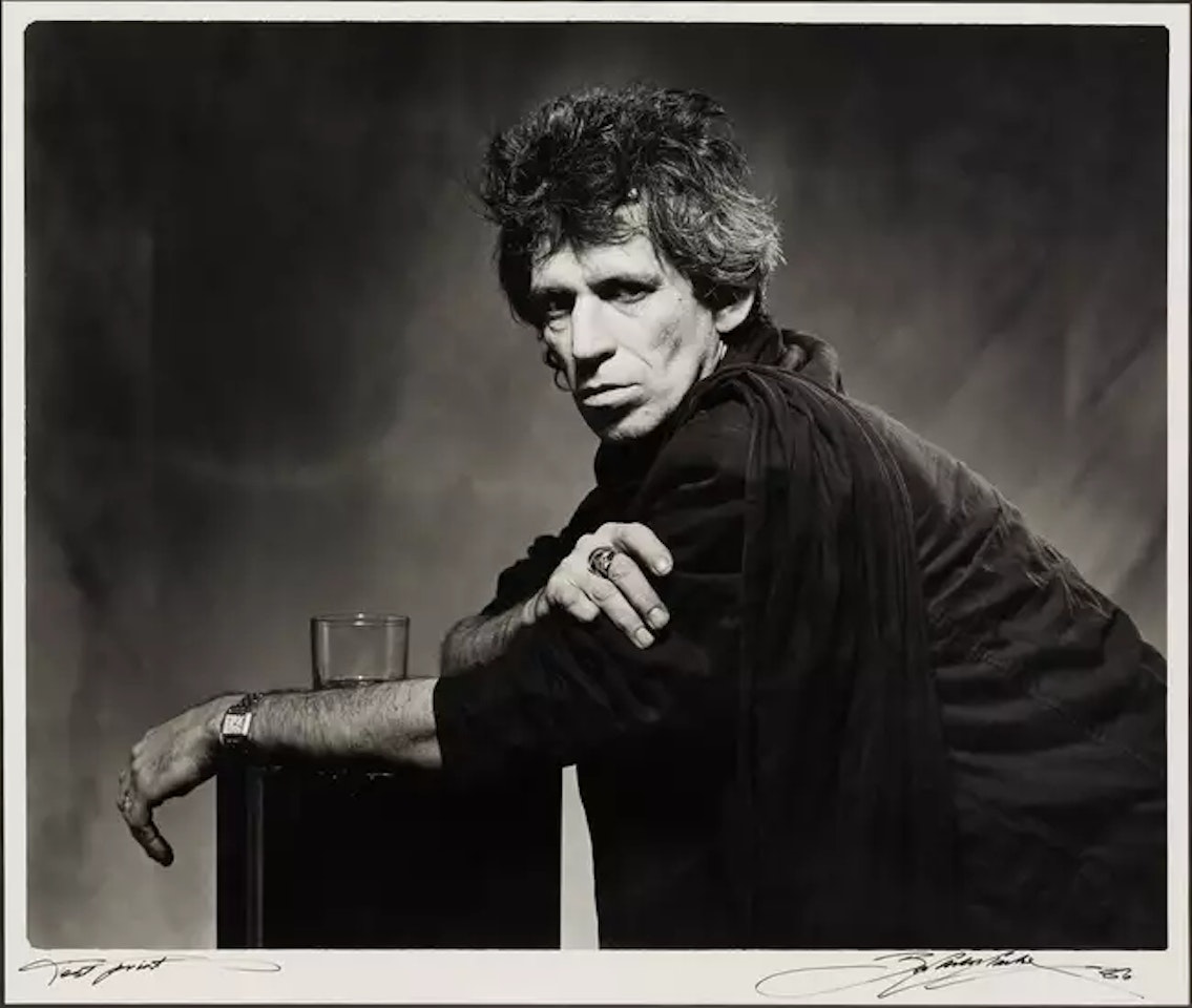 Keith Richards by Bob Carlos Clarke