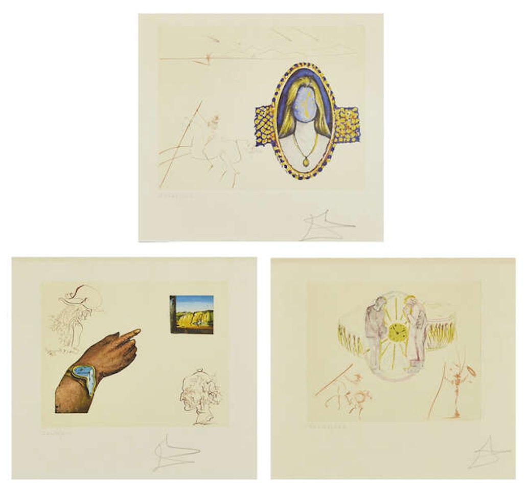 The Cycles of Life [Field 79-1] by Salvador Dali