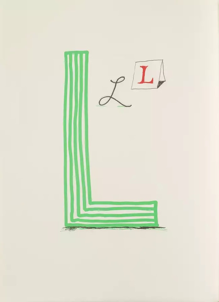 Hockney's Alphabet by David Hockney