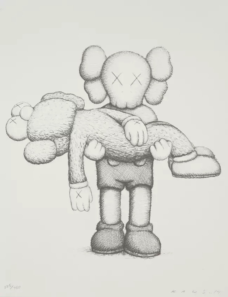 Gone (Print & Book) by Kaws