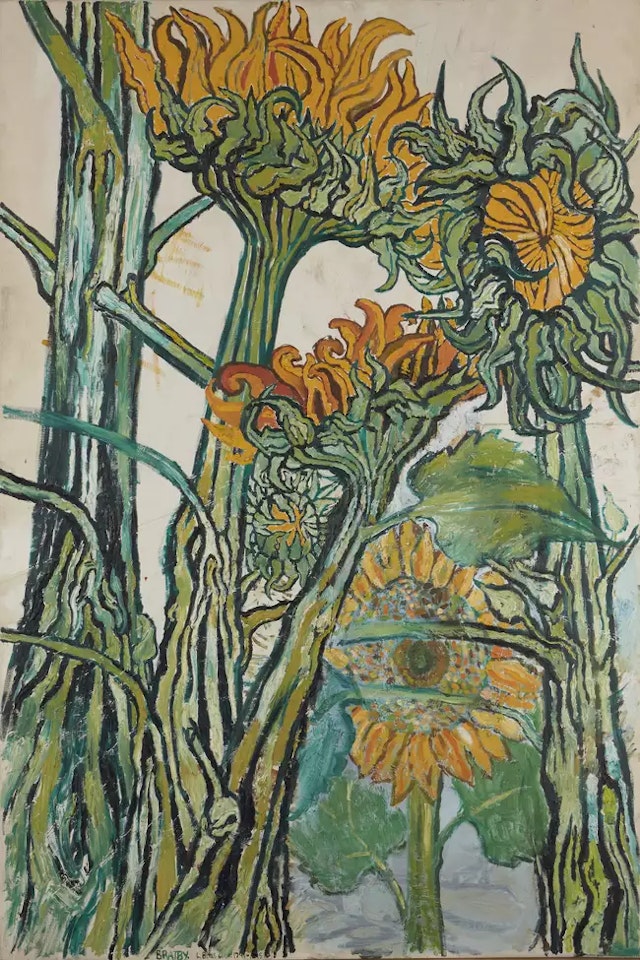 Sunflowers by John Bratby