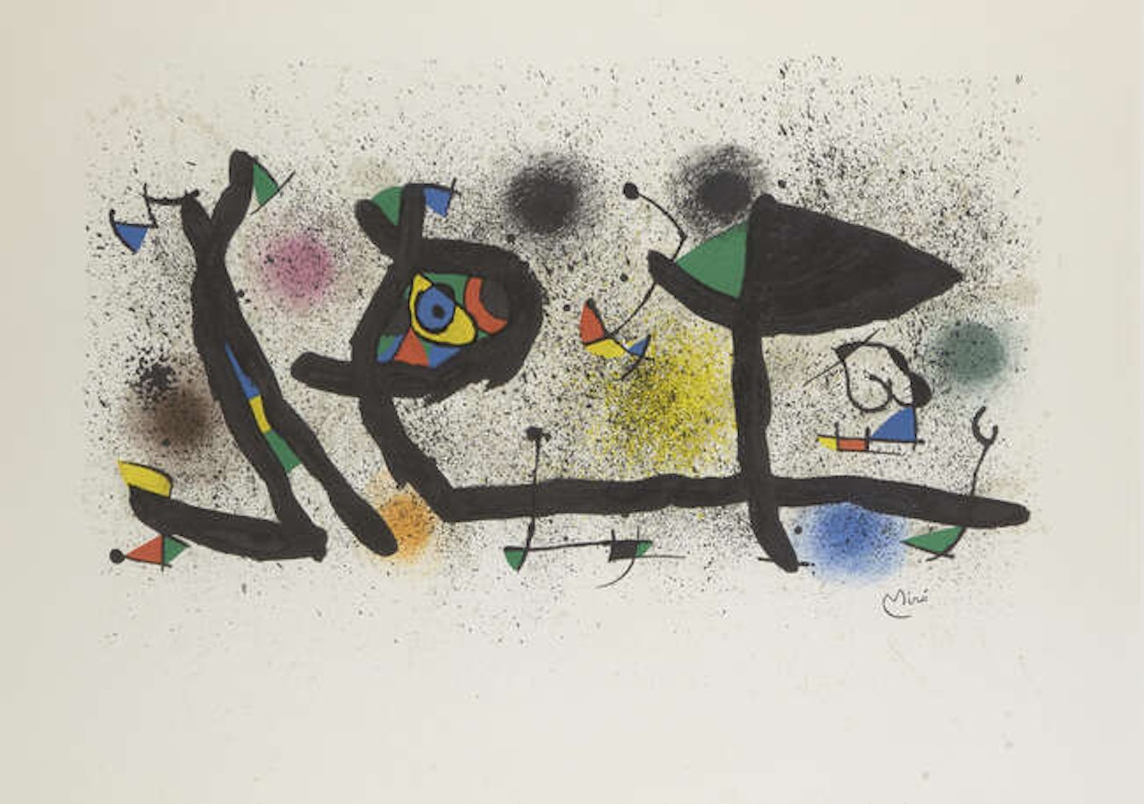 Sculptures [Mourlot 950] by Joan Miró