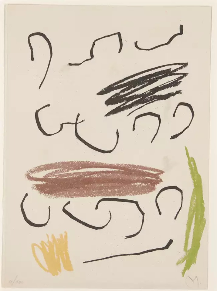 Composition VII [Mourlot 356 f] by Joan Miró