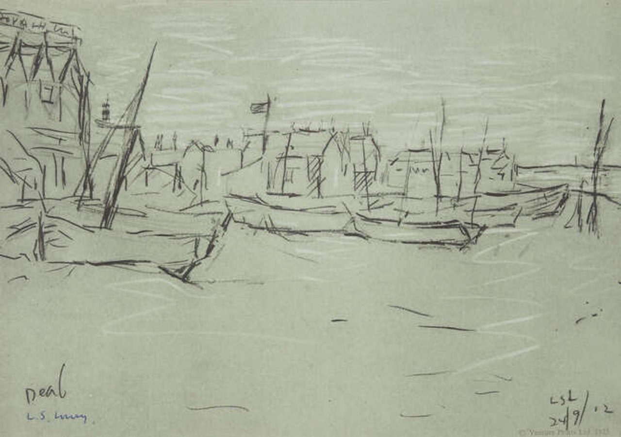 Deal by Laurence Stephen Lowry