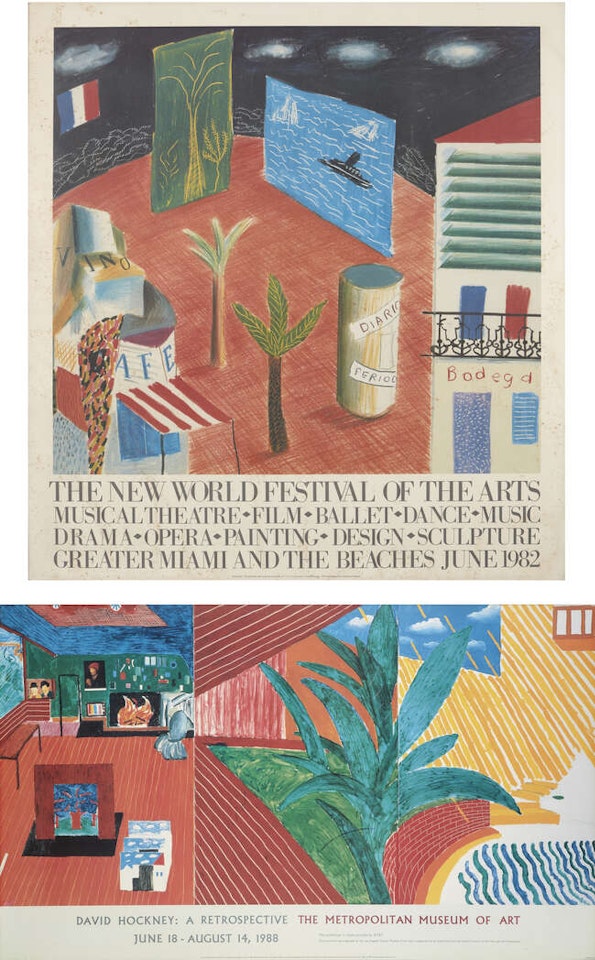 The New World Festival of the Arts; and Metropolitan Museum of Art Retrospective by David Hockney